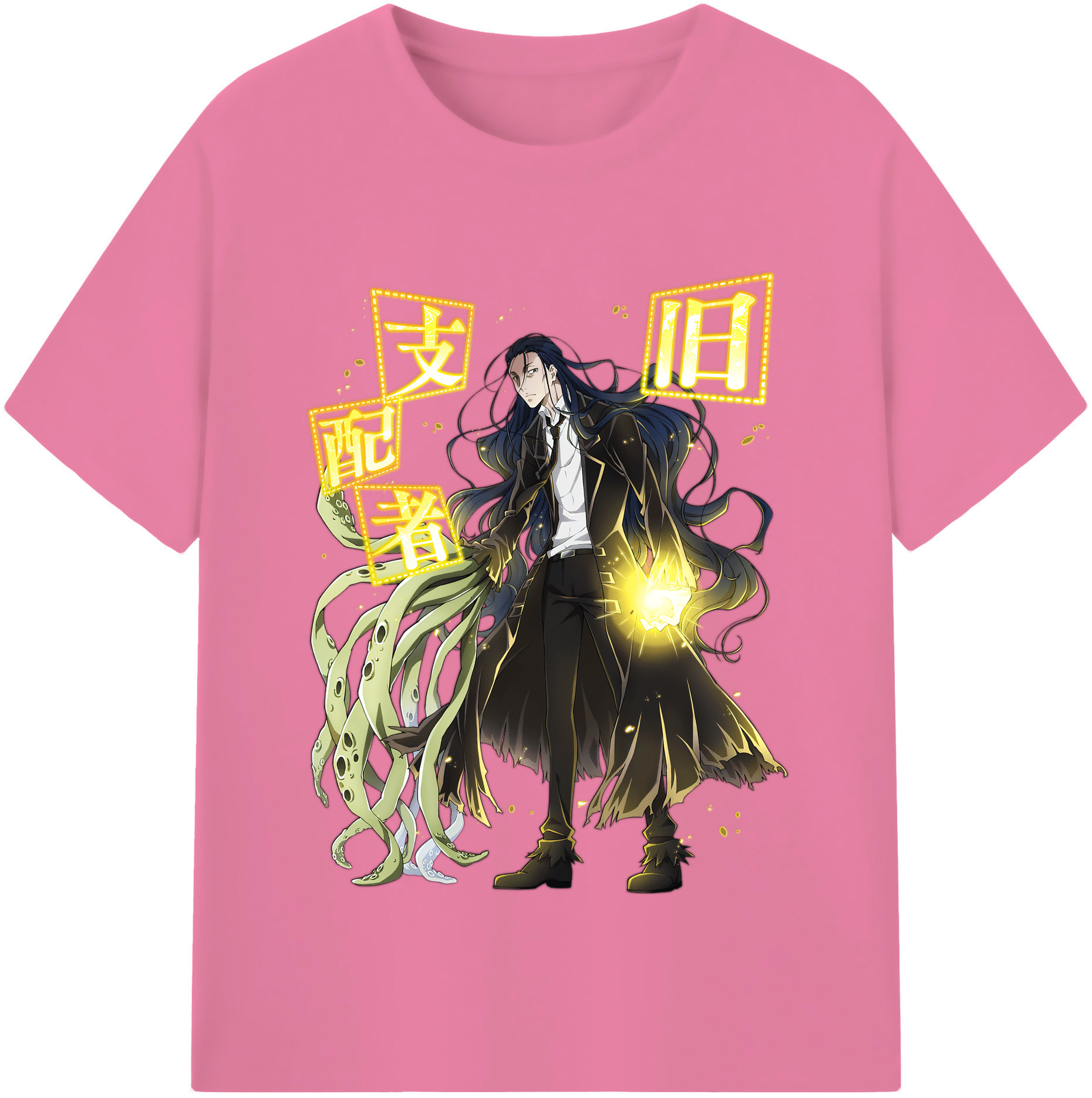 （画像用） 文豪ストレイドッグス Bungo Stray Dogs 綿100％半袖Tシャツ（フロントプリント）